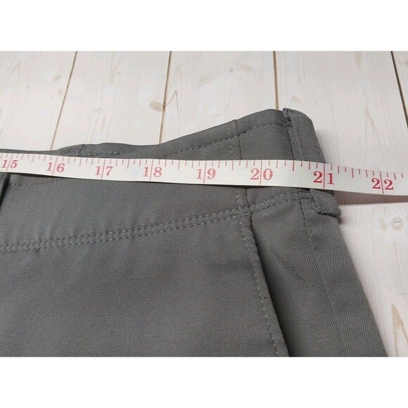 PGA Tour Mens Golf Shorts Size 42 Gray Pockets Flat Front Twill Lightweight EUC - Picture 6 of 12